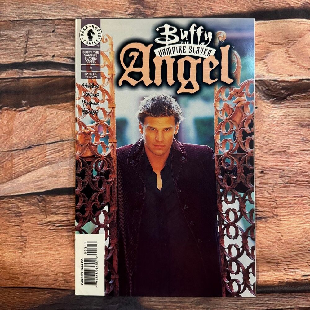 Buffy the Vampire Slayer Angel #3 Dark Horse Comics 1999 David Boreanaz Cover